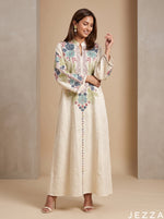 Load image into Gallery viewer, Heritage Bloom: Embroidered Kaftan 93251