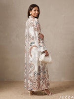 Load image into Gallery viewer, Nomad Luxe: Paisley &amp; Animal Print Kaftan 93311