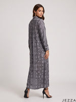 Load image into Gallery viewer, Serpent Elegance: Snake Print A-Line Dress 90461
