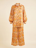 Load image into Gallery viewer, Relaxed Top &amp; Ankle Pant Set 89991/91811