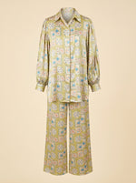 Load image into Gallery viewer, Relaxed Collar Top &amp; Pant Set 89993/91813