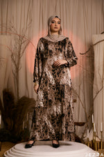 Load image into Gallery viewer, Wild Luxe: Satin A-Line Maxi Dress 83291