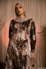 Load image into Gallery viewer, Wild Luxe: Satin A-Line Maxi Dress 83291