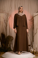 Load image into Gallery viewer, Timeless Harmony: Sepia Jacket &amp; Dress Set 82052/82042
