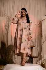 Load image into Gallery viewer, Botanical Wash: Jacquard Knee Length Top 81171