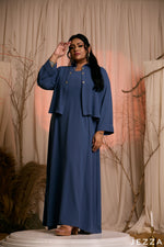 Load image into Gallery viewer, Modern Poise: Cobalt Jacket &amp; Dress Set 82051/82041