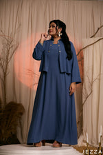 Load image into Gallery viewer, Modern Poise: Cobalt Jacket &amp; Dress Set 82051/82041