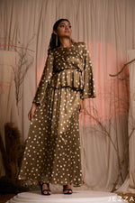 Load image into Gallery viewer, Polka Play: Satin Two-Piece Ensemble 84511/8452