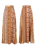 Load image into Gallery viewer, Abstract Print Cotton Skirt 86221