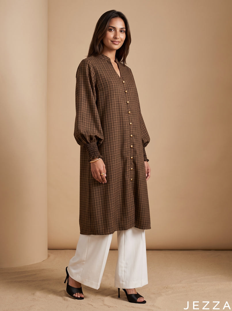 Heritage Grid: Plaid Knee Top 82242