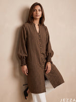 Load image into Gallery viewer, Heritage Grid: Plaid Knee Top 82242