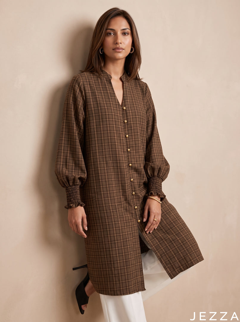 Heritage Grid: Plaid Knee Top 82242