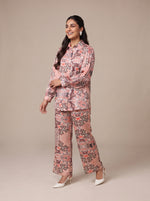 Load image into Gallery viewer, Abstract Print Long Sleeve Top &amp; Pant Set 89992/91812