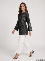 Load image into Gallery viewer, Artisan Tide: Tie-Dye Poly Cotton Below Hip Top 90101