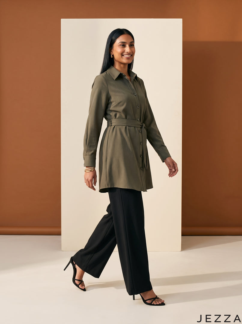 Moss Classic: Poly Cotton Below Hip Top 84931