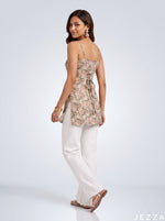 Load image into Gallery viewer, Paisley Muse: Square Neck Hip Top 88321
