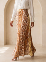 Load image into Gallery viewer, Abstract Print Cotton Skirt 86221