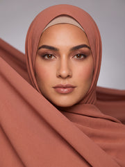 Blush Veil: Chiffon Shawl 80500003