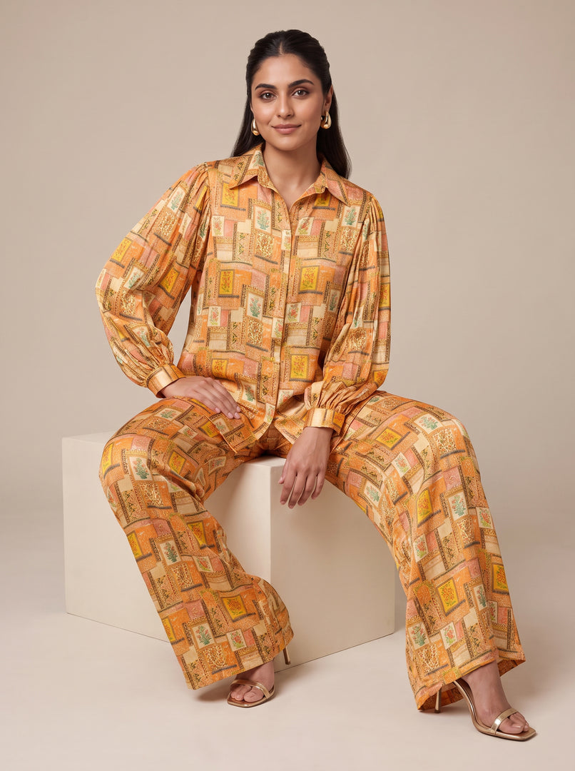 Relaxed Top & Ankle Pant Set 89991/91811