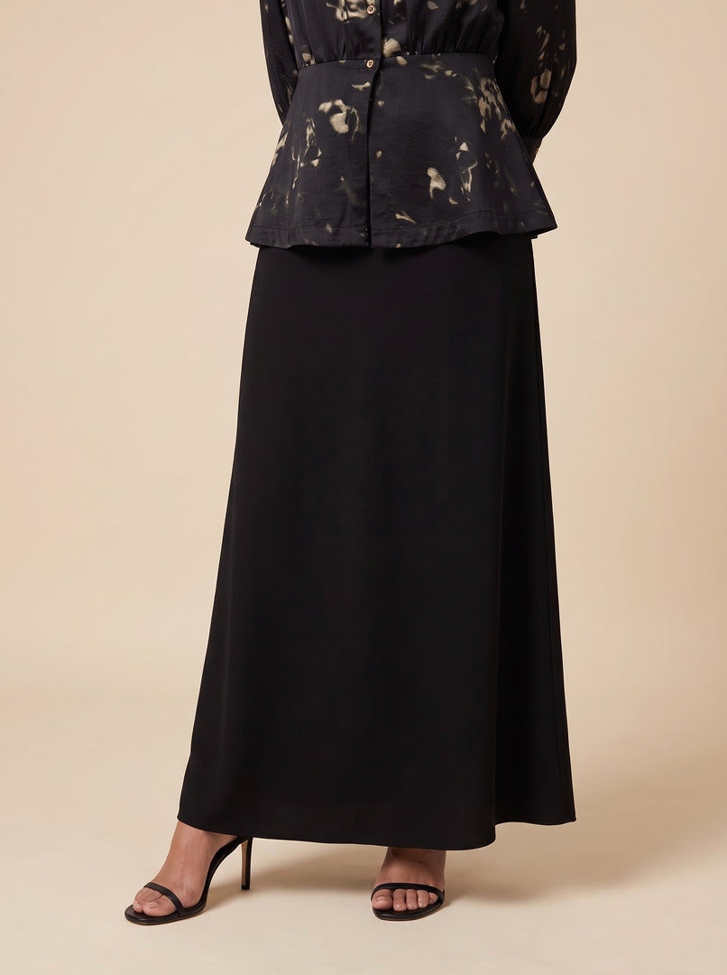 Abstract Contrast Top & Skirt  Set 92621/81211