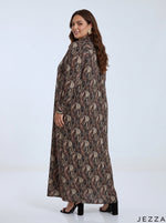 Load image into Gallery viewer, Paisley Heritage: Cotton A-Line Dress 87781