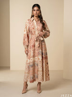 Load image into Gallery viewer, Heritage Mosaic: Persian Chintz A-Line Dress 87991