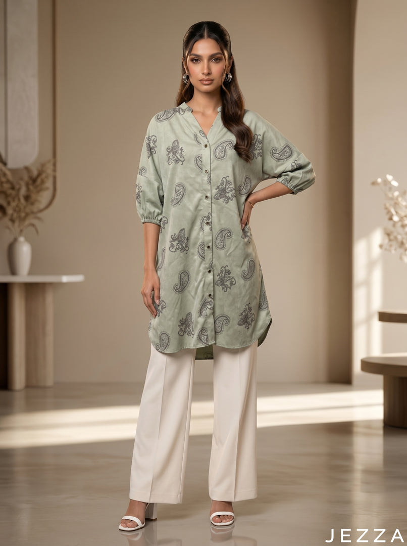 Nomad Motif: Paisley Print Top 87053