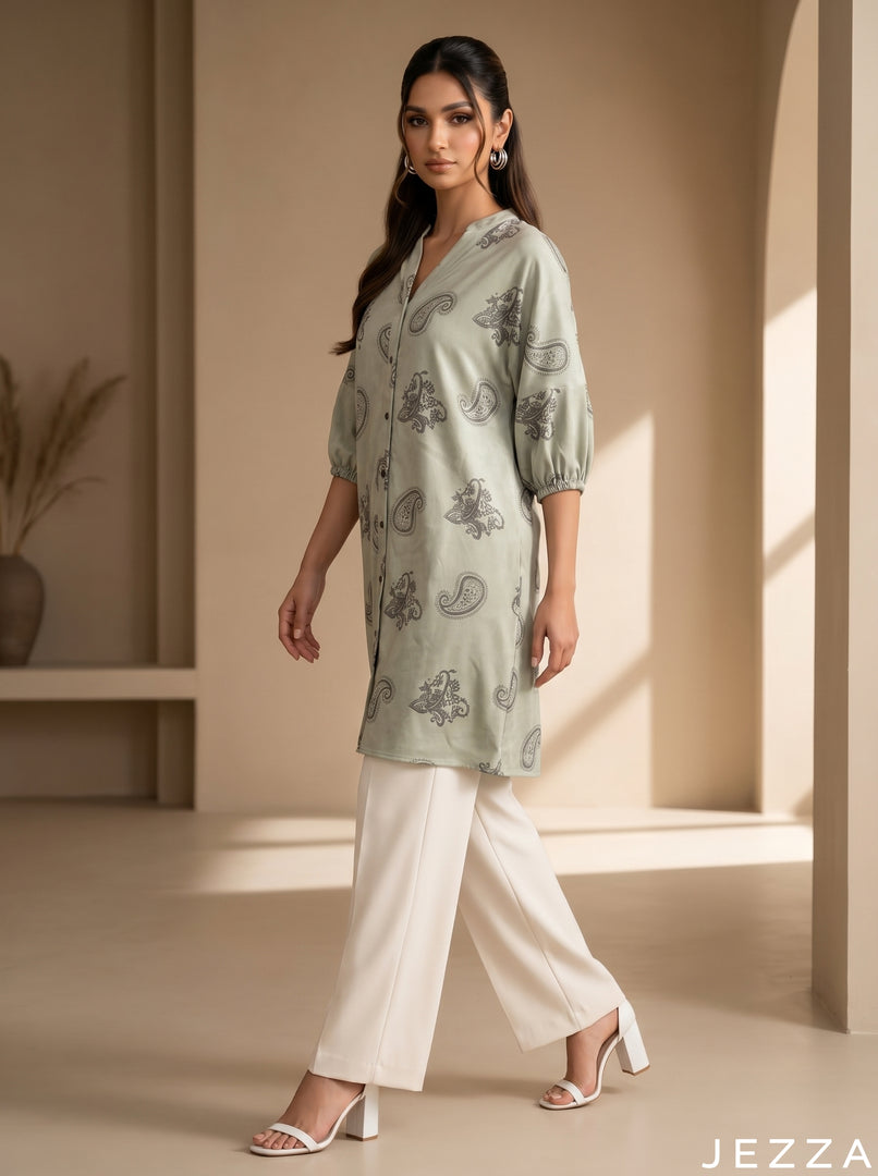 Nomad Motif: Paisley Print Top 87053