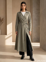 Load image into Gallery viewer, Earthline: Moss Green Midi Top 78031