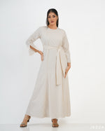 Load image into Gallery viewer, Checked Polyester A Line Dress 58801