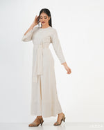 Load image into Gallery viewer, Checked Polyester A Line Dress 58801