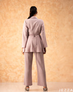 Load image into Gallery viewer, Refined Harmony: Cameo Pink Brocade Set 65211