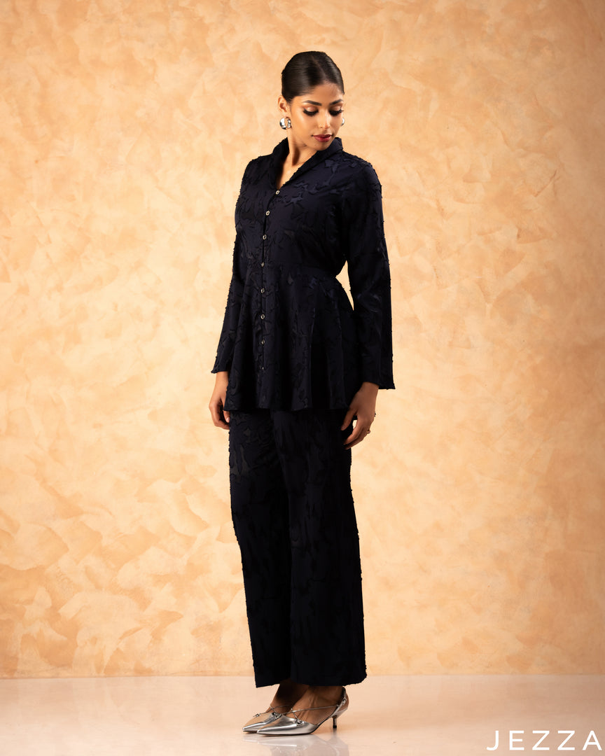 Midnight Grace: Brocade Co-Ord Set 68551