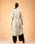 Load image into Gallery viewer, Artisan Rhythm: Patchwork Cotton Midi Top 76671