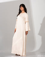 Load image into Gallery viewer, Thick Satin Long Dress With Decorative Sleeve 60221