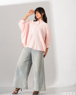Load image into Gallery viewer, Below Hip Top In Cotton Fabric 58651