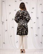 Load image into Gallery viewer, Playful Charm: Satin Polka-Dot Knee Top 80891