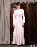 Load image into Gallery viewer, Satin Ankle Length Dress 63092