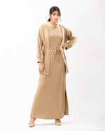 Load image into Gallery viewer, Ribbed Cardigan Dress Set 61381