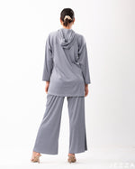 Load image into Gallery viewer, Cozy Rib Spandex Hoodie Set 57022