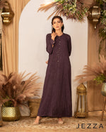 Load image into Gallery viewer, Brocaded A-Line Dress 48272