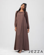Load image into Gallery viewer, Long-Sleeve Maxi Dress 64753