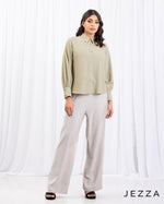 Load image into Gallery viewer, Solid Polyester Formal Top 67292