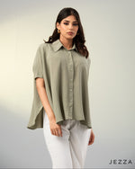Load image into Gallery viewer, Pure Comfort: Cotton Kaftan Top ( FREE SIZE ) 65831