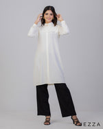 Load image into Gallery viewer, Polyester Knee-Length Top 66012