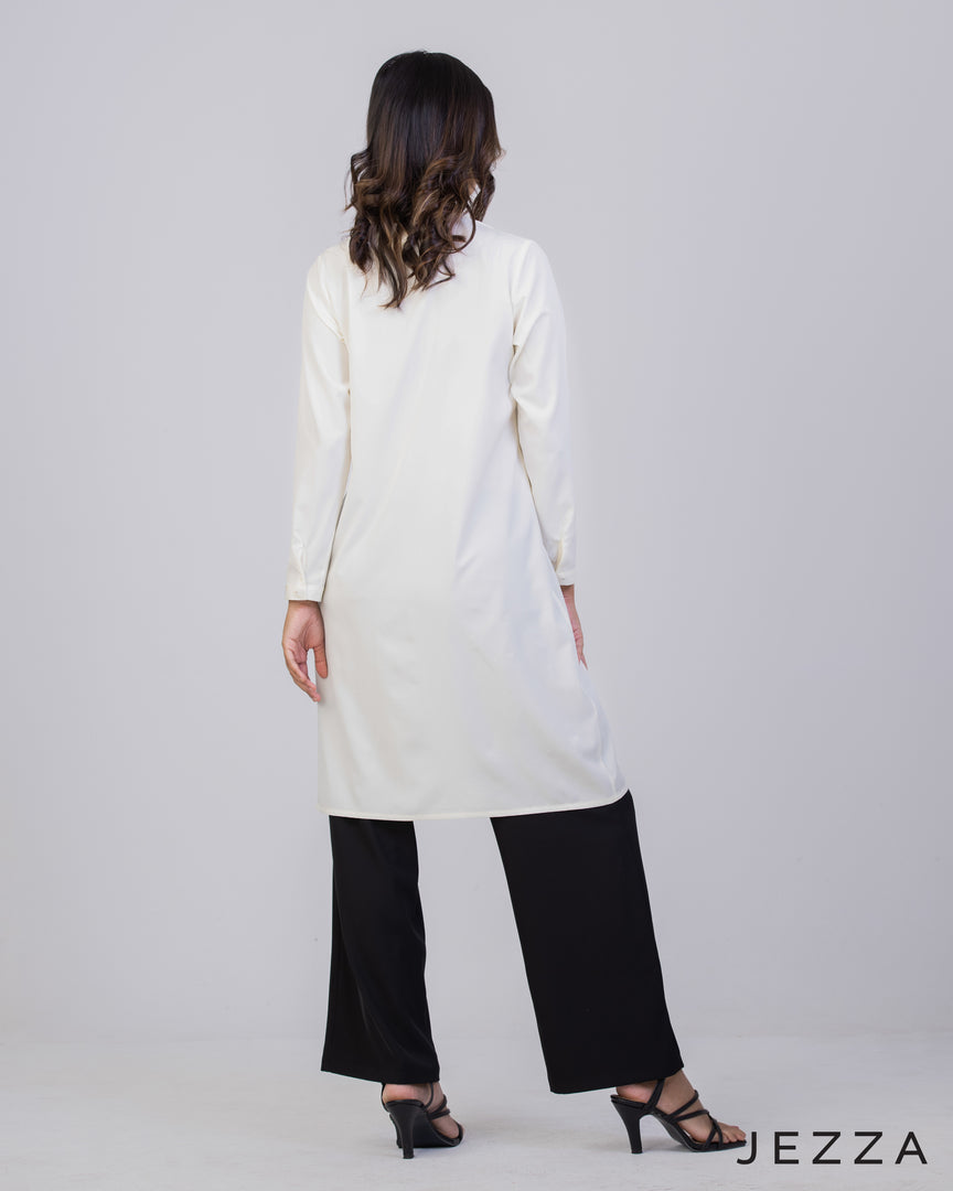 Polyester Knee-Length Top 66012