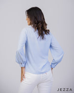 Load image into Gallery viewer, Polyester Hip Length Blouse 64904