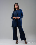 Load image into Gallery viewer, Textured Harmony: Cotton Three-Piece Set 65711