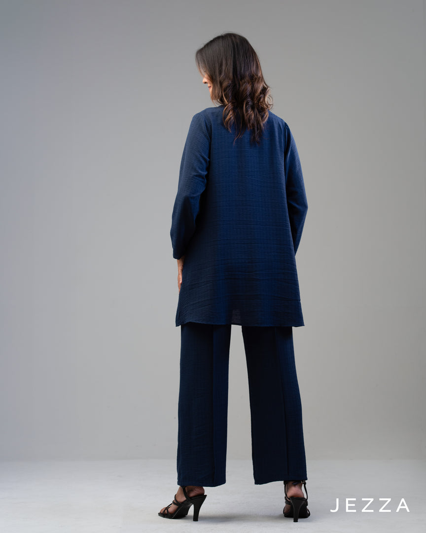 Textured Harmony: Cotton Three-Piece Set 65711