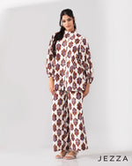 Load image into Gallery viewer, Everyday Polished: Polycotton Top &amp; Pant Set 67511 &amp; 6752